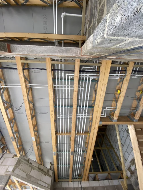 Underwood Transformations plumbing project