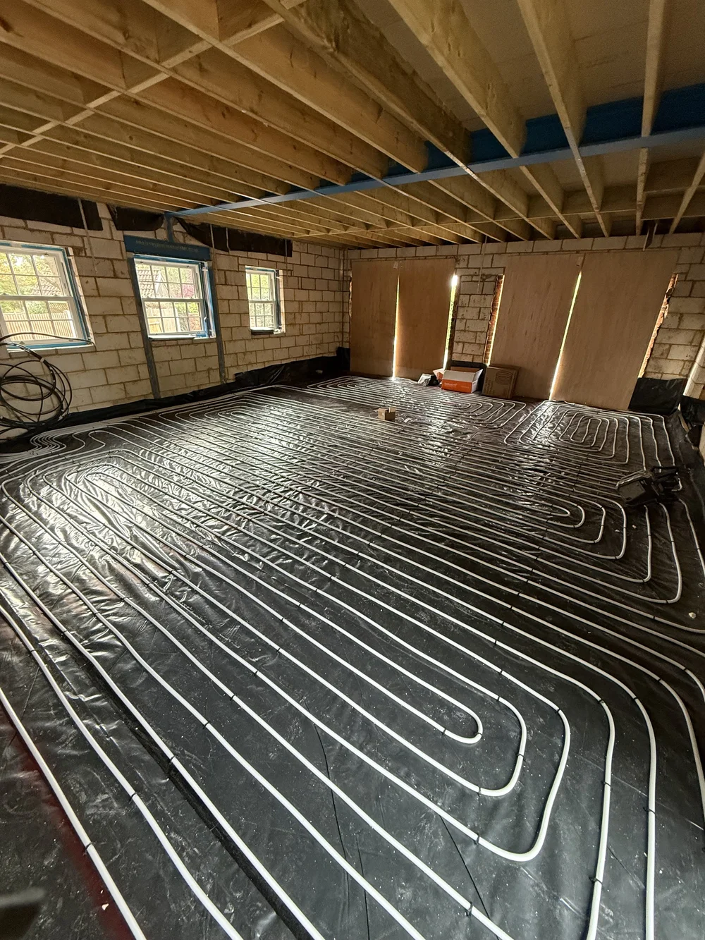 Underwood Transformations heating project